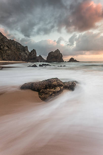 istock Silky Water, Ursa Beach, Portugal 537744163