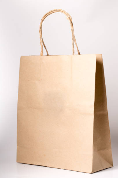 istock Brown paper shopping bag 537762031