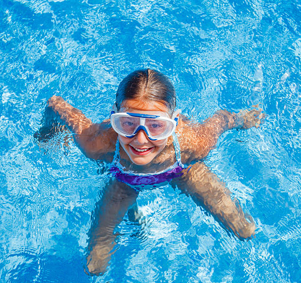 istock Girl in the pool 537762729