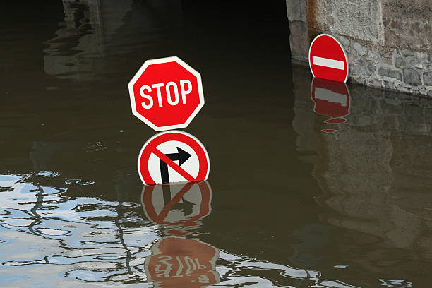 istock Floods in Usti nad Labem, Czech Republic. 537762737