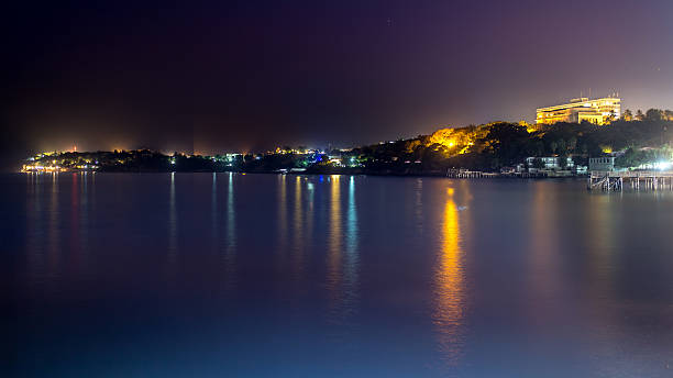 Downtown Dakar stock photo