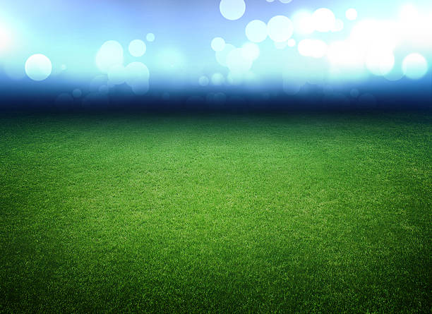 istock soccer field and the bright lights 537764101