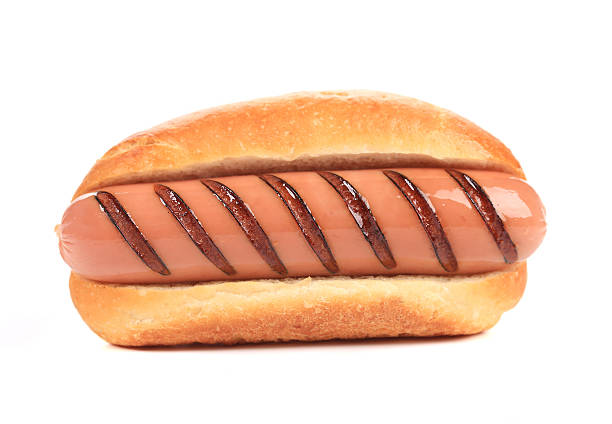istock Tasty grilled hot dog. 537764281