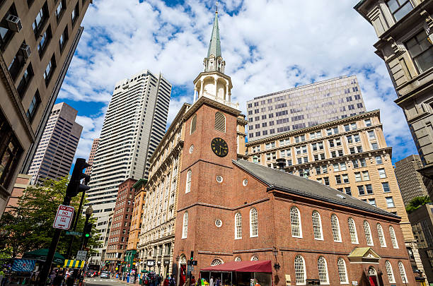 istock Old South Meeting House in down town Boston 537765053