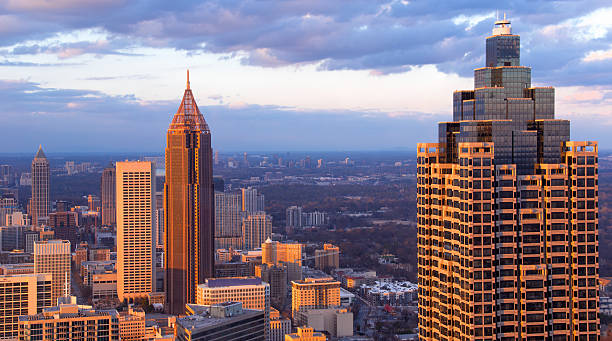 istock Group of building in Atlanta 537765779