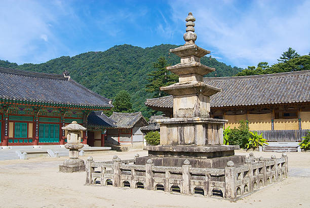 istock Beautiful Haeinsa temple exterior, South Korea. 537789745