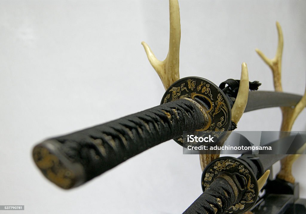 Japanese sword 2015 Stock Photo