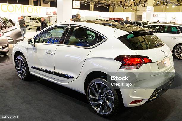 Citroen Ds4 Hatchback Car Stock Photo - Download Image Now - 2015, Behind, Car