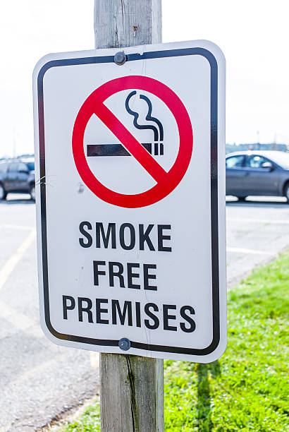 istock No Smoking Sign Outdoors. 537794259