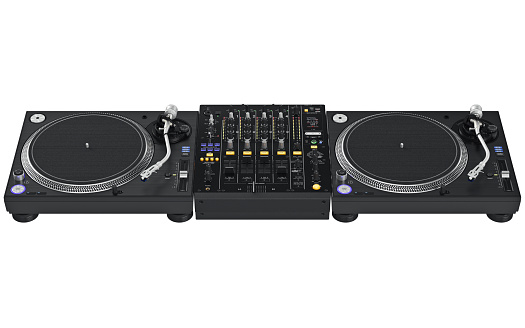 DJ mixing deck Controller