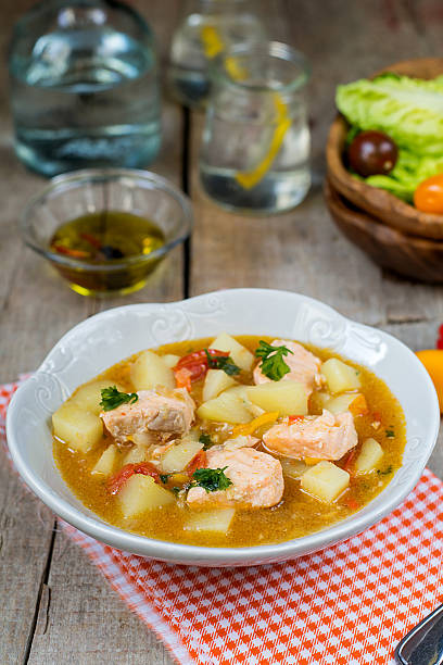istock Marmitako tuna pot fish salmon stew with potatoes 537816545