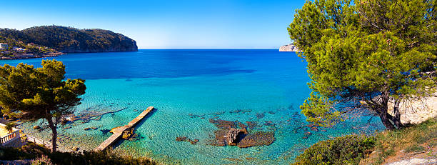 Idyllische Meerblick auf Mallorca – Foto