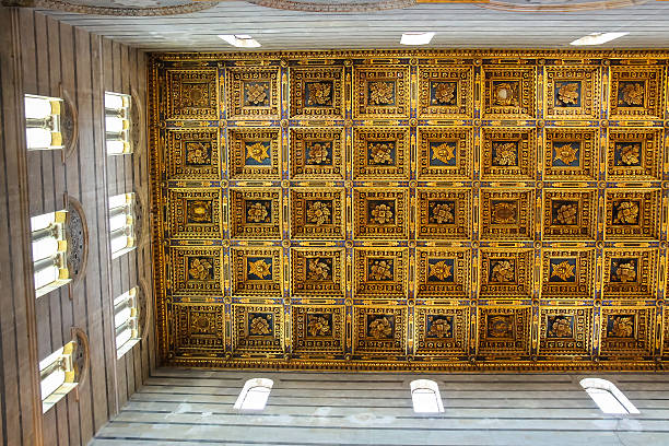 istock Beautiful ceiling of the Pisa Cathedral (Duomo di Pisa) 537818762