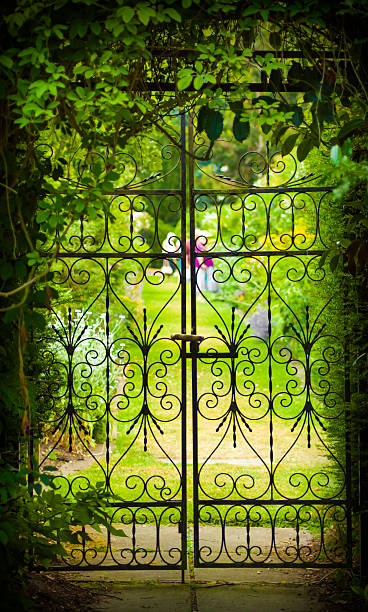 istock Secret Garden and Iron Gate 537819605