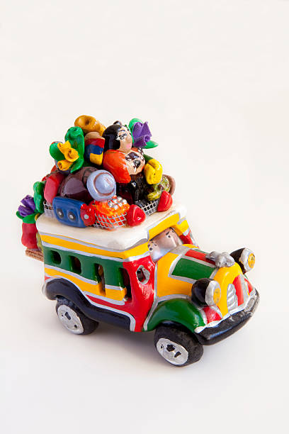 istock Colombian handicrafts bus 537821461