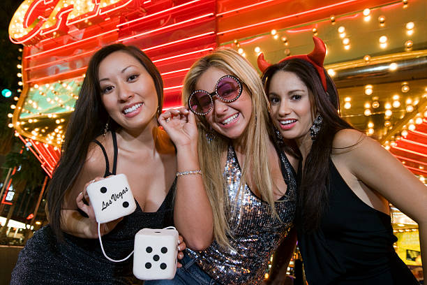 istock Three women in Vegas 537822183