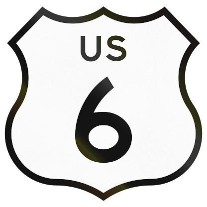 US route shield in California.