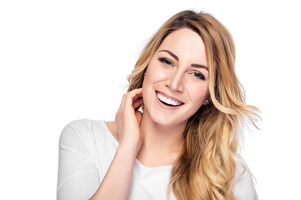 istock Beautiful young blond woman with clean face. 537824706