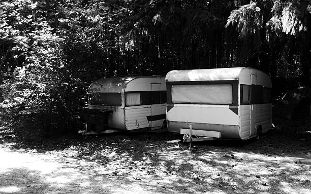 istock Abandoned caravans in New Zealand 537826358