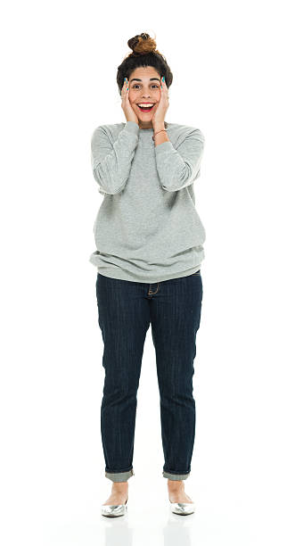 istock Cheerful woman looking at camera 537830756