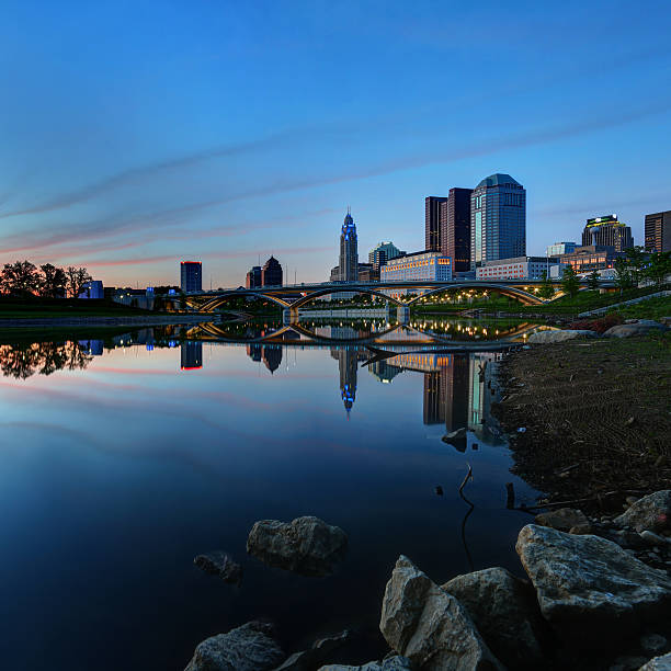istock Downtown Columbus, Ohio at dusk 537833982