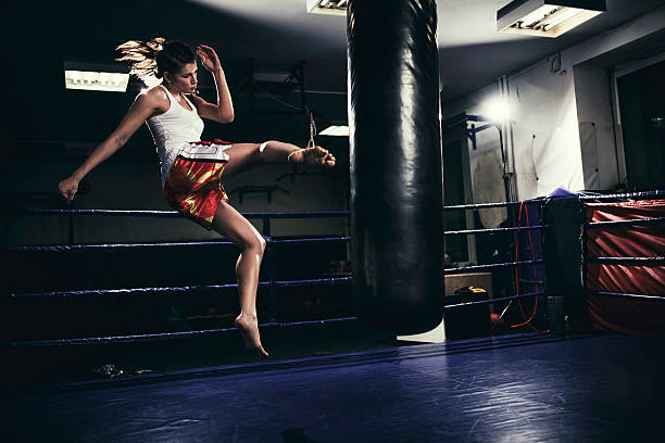 Paracolpi Testa Farabi Per Donne - Boxe, MMA, Muay Thai E Kickboxing - Foto 5