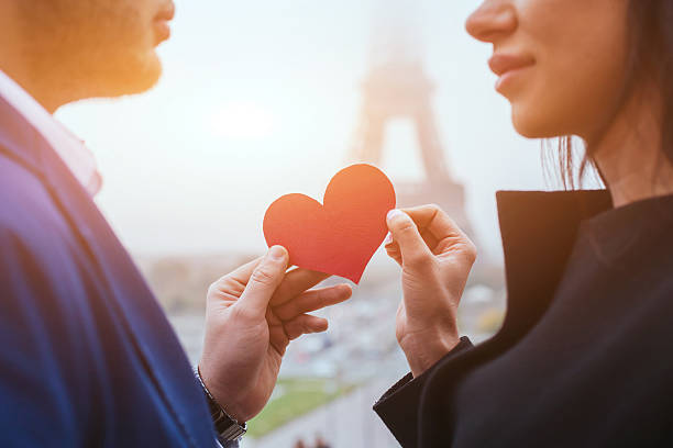 istock romantic love in Paris, heart, valentines day 537843824