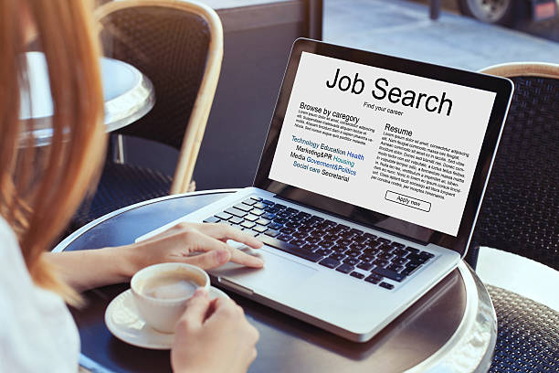 conceito de pesquisa de empregos - recruitment searching job search discovery - fotografias e filmes do acervo