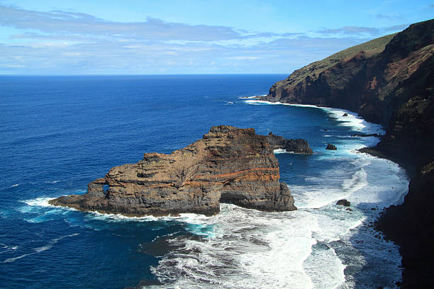 istock Rugged coast of La Palma 537846356