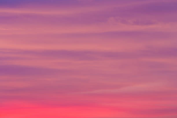istock Close up sky and clouds, colourful, after sunset 537846728