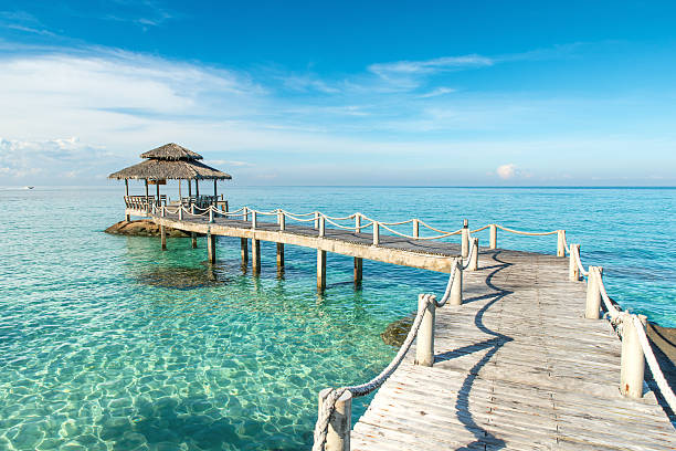 istock Wooden pier in Phuket, Thailand 537847144