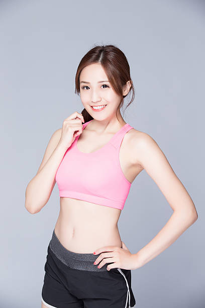 istock Sport girl isolated 537848774