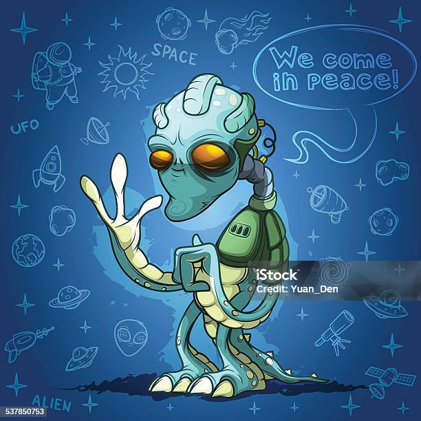 Alien Space Invader Welcomes You Stock Illustration Download Image alien-space-invader-welcomes-you-stock-illustration-download-image