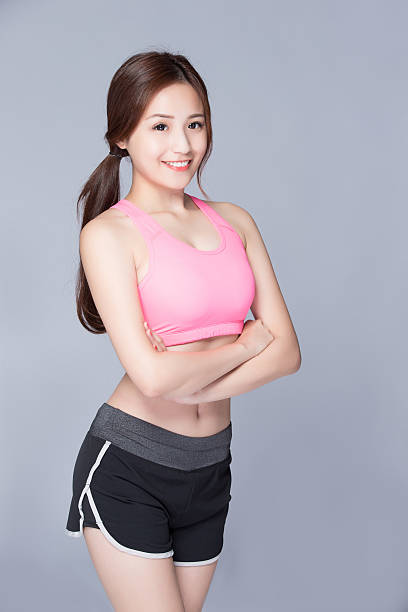 istock Sport girl isolated 537850856