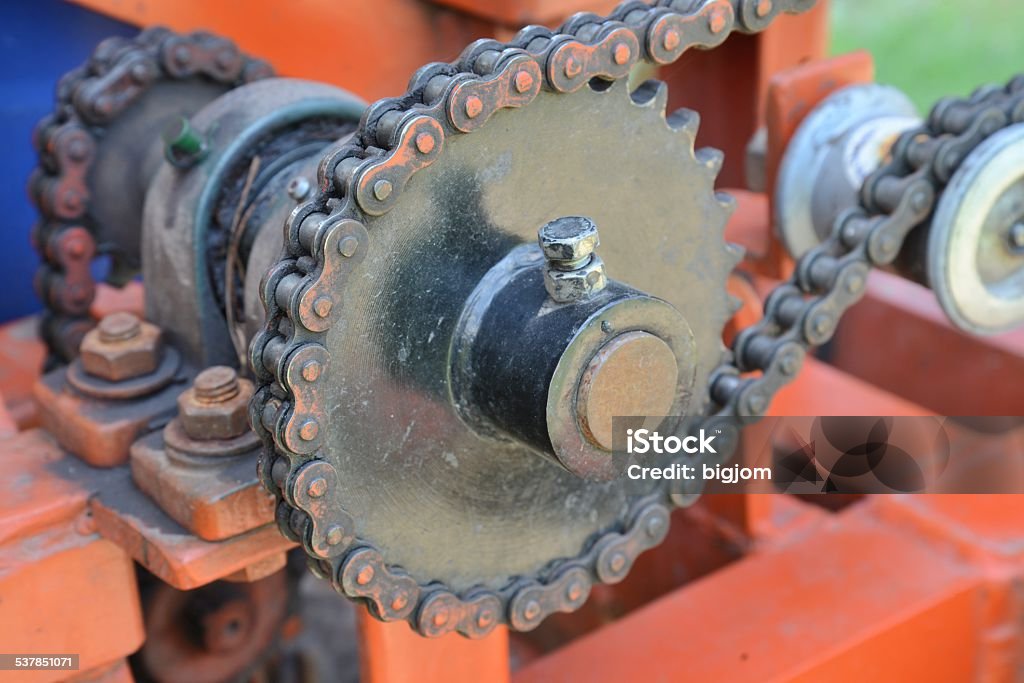 Metal gears close up Metal gears close up. 2015 Stock Photo