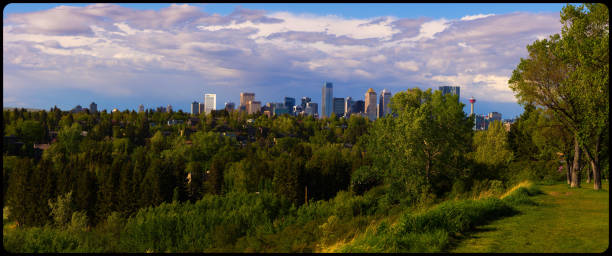 캘거리 팔꿈치 - southern alberta 뉴스 사진 이미지