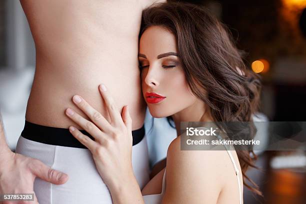 Sexy Woman With Young Lover Stock Photo - Download Image Now - Human Sexual Behavior, Sex and Reproduction, Wife