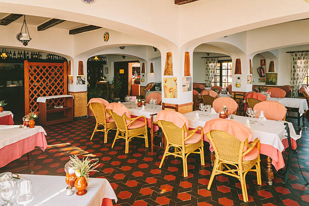 istock Rural Restaurant with Sea Views 537853559