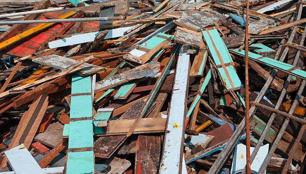 istock Waste wood pile,old wood pile 537854389
