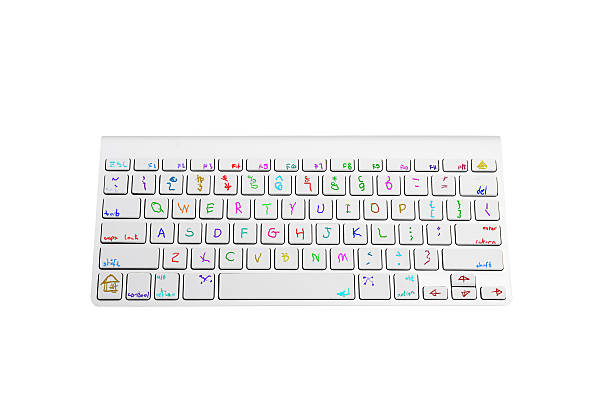 istock Keyboard With Handwritten Children Keys 537855007