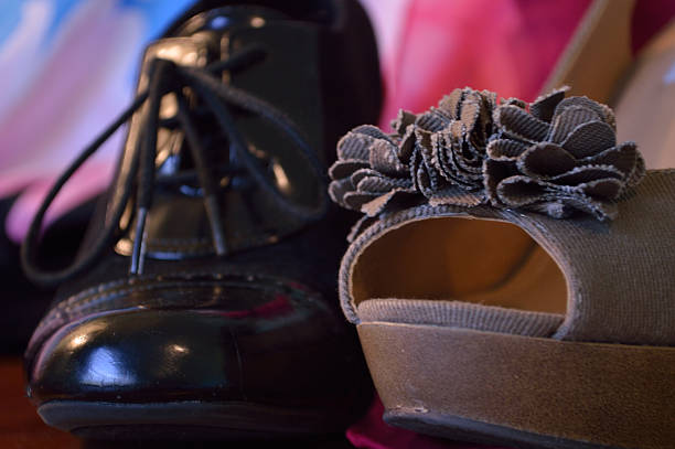 модная обувь - prissy стоковые фото и изображения
