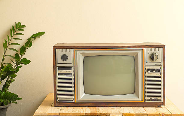 istock Television ancient in Vintage tone 537864168