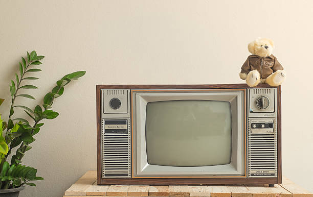 istock Television ancient in Vintage tone 537864212