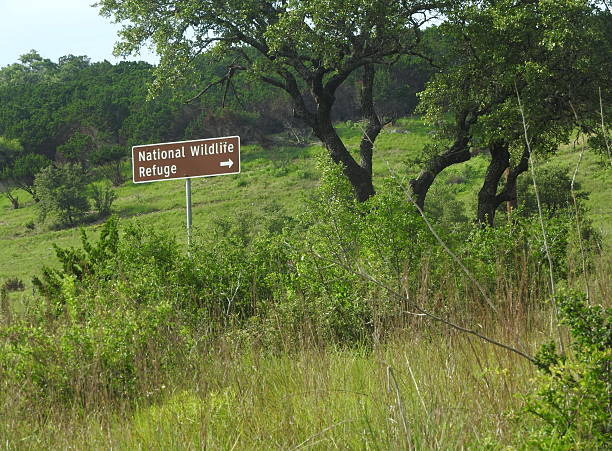 istock National Wildlife Refuge sign 537864736