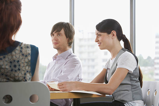 istock Business Colleagues At Meeting 537866599