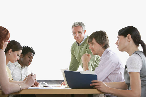 istock Business Colleagues At Meeting 537866601