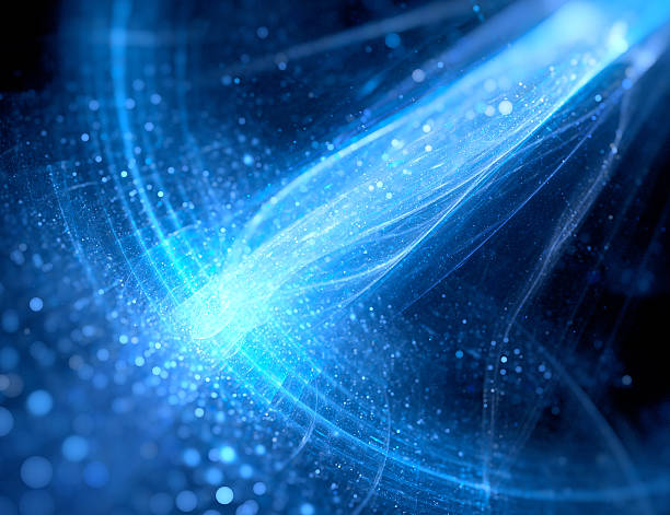 istock Impact of blue glowing new technology 537866948