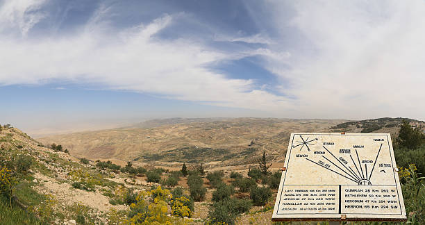istock desert mountain landscape (aerial view), Jordan, Middle East 537866965
