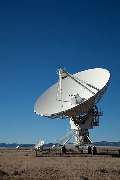 VLA Radio Astronomy Telescopes stock photo