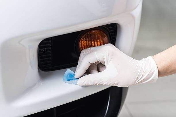 istock Car detailing series : Glass coating 537871066